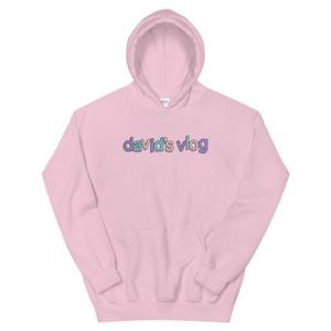 David’s vlog pink sunset Hoodie